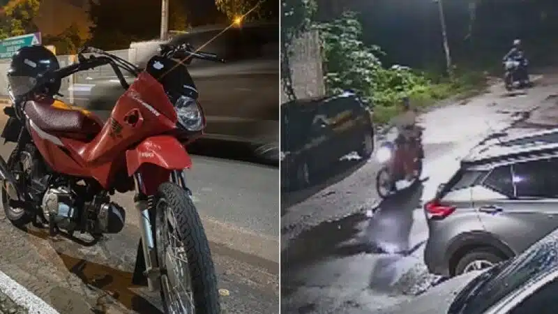 Entregador de delivery tem moto de trabalho furtada em Lauro de Freitas