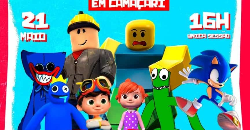 Roblox no Teatro – Espetáculo Infantil