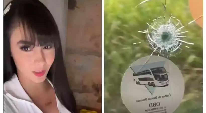 Ônibus da cantora Juliana Bonde é atingido por tiro após tentativa de assalto em MG