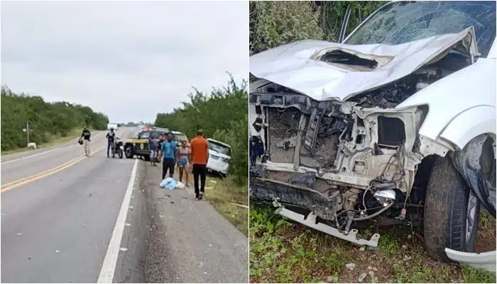 Policial civil da Bahia morre em grave acidente entre moto e carro na BR-428