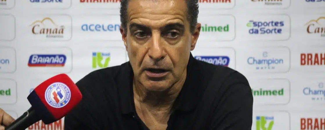Treinador do Bahia destaca triunfo contra o Vasco e amadurecimento da equipe