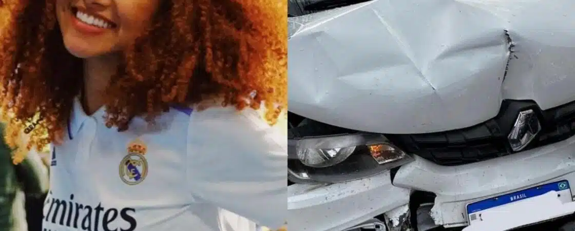 Influenciadora Lore Souza se envolve em acidente de carro na Estrada do Coco