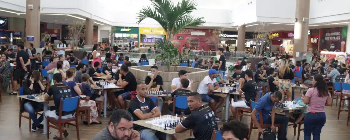 Shopping de Camaçari sedia disputa de xadrez neste domingo