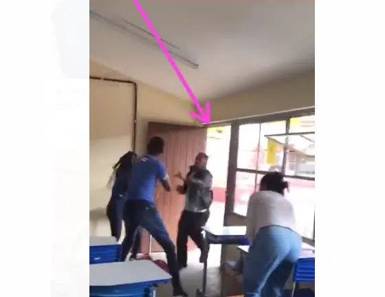 VÍDEO: alunos partem para agressão dentro do colégio Polivalente