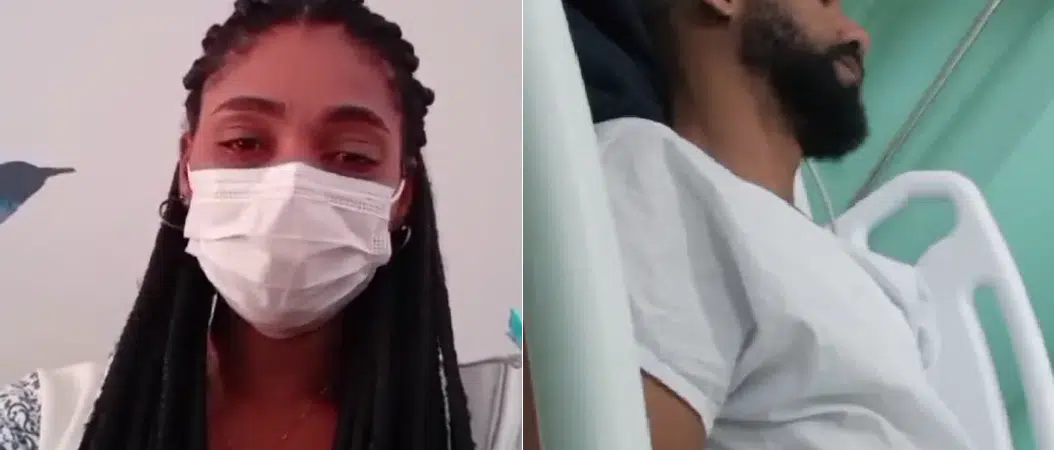 Vídeo: Mulher clama por vaga de neurocirurgia para irmão internado no HGC
