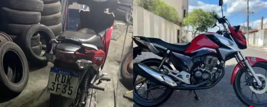 Duas motos são roubadas na mesma região em Camaçari neste sábado