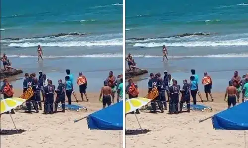 Banhista morre afogado na praia de Itapuã em Salvador