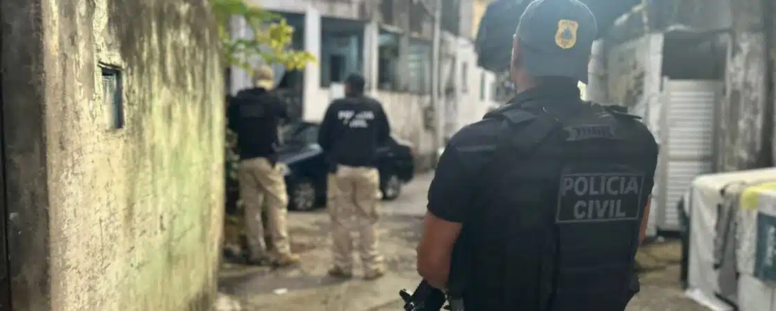 Megaoperação contra organizações criminosas é realizada em Salvador