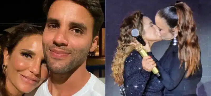 Marido de Ivete Sangalo reage ao beijo da cantora com Daniela Mercury