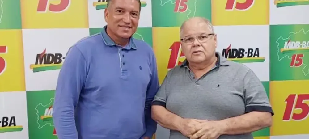 Presidente do MDB Bahia declara apoio à pré-candidatura de Oswaldinho em Camaçari