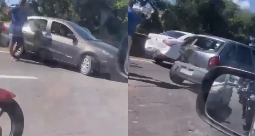 SALVADOR: Quatro carros se envolvem em acidente