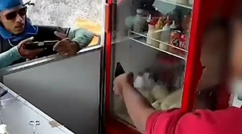 VÍDEO: Atendente de ‘food truck’ é assaltado em Abrantes