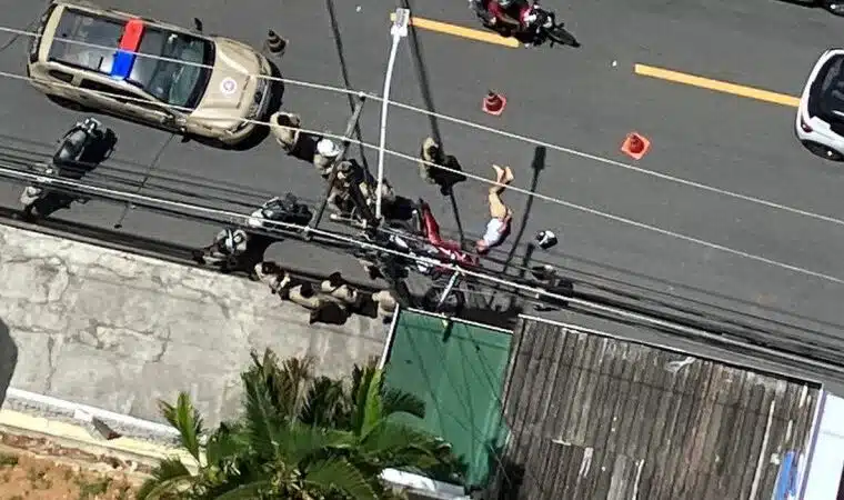 Policial é baleado após evitar assalto em Salvador