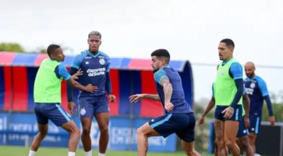 Bahia inicia preparação para enfrentar o Barcelona de Ilhéus