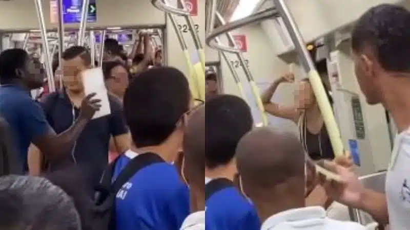 VÍDEO: Mulher é vítima de intolerância religiosa no metrô de Salvador