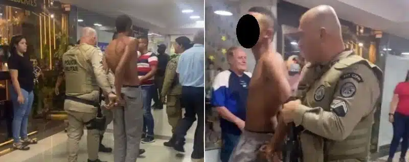 Suspeito de assalto é preso em Shopping de Salvador