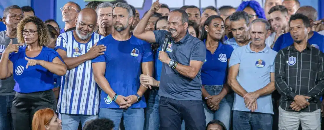 Elinaldo e Flávio pedem esforço de lideranças e militância para combater “mentiras” do adversário petista