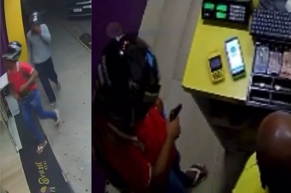 Dupla assalta loja de açaí em Simões Filho; 15 celulares são levados