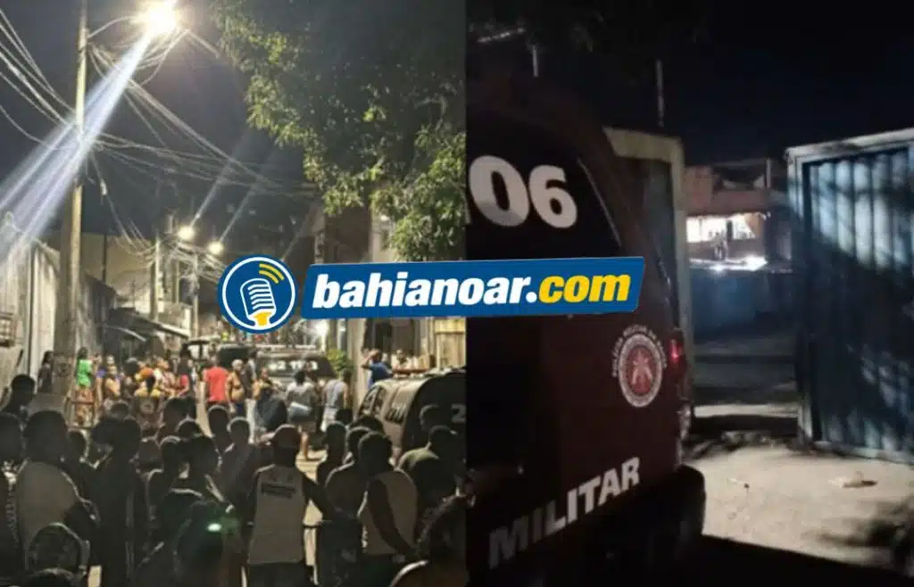 Em rondas policiais de costume, uma guarnição da Rondesp Atlântico foi recebida à tiros por suspeitos a noite desta quarta-feira (6), quando foram surpreendidas por bandidos armados, em São Cristóvão, bairro de Salvador.