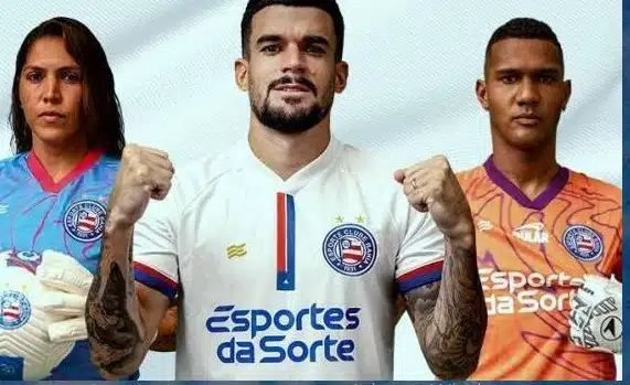 Bahia lança novos uniformes para a temporada 2024