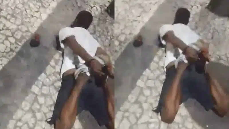 Homem é amarrado e agredido após ser pego roubando em Salvador