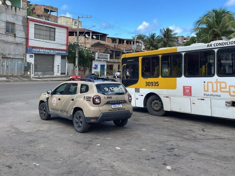 Policiamento segue reforçado após incêndio a ônibus em São Cristóvão