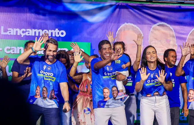Roque Santos reúne mais de mil pessoas em lançamento de pré-candidatura a vereador em Camaçari
