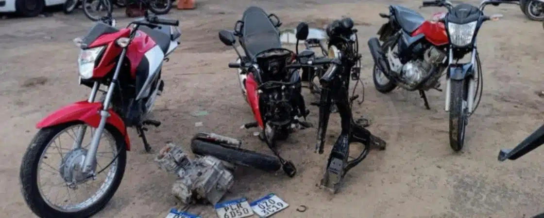 Homens são presos com motos roubadas em Salvador