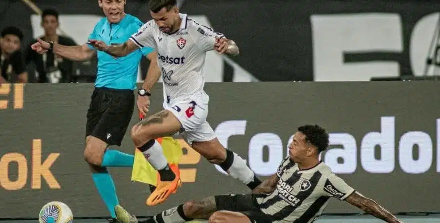 Vitória terá que vencer jogo de volta após amargar derrota contra o Botafogo