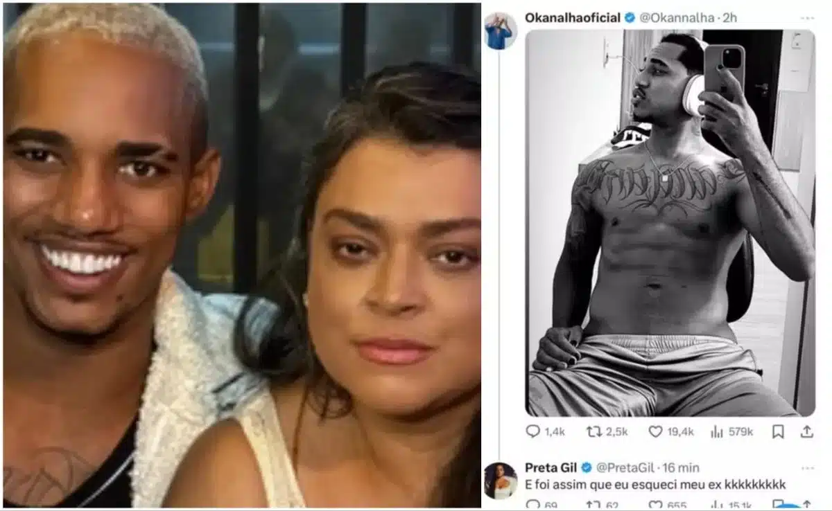 Preta Gil reage a foto ‘sexy’ de Kannalha e aumenta especulações sobre relacionamento