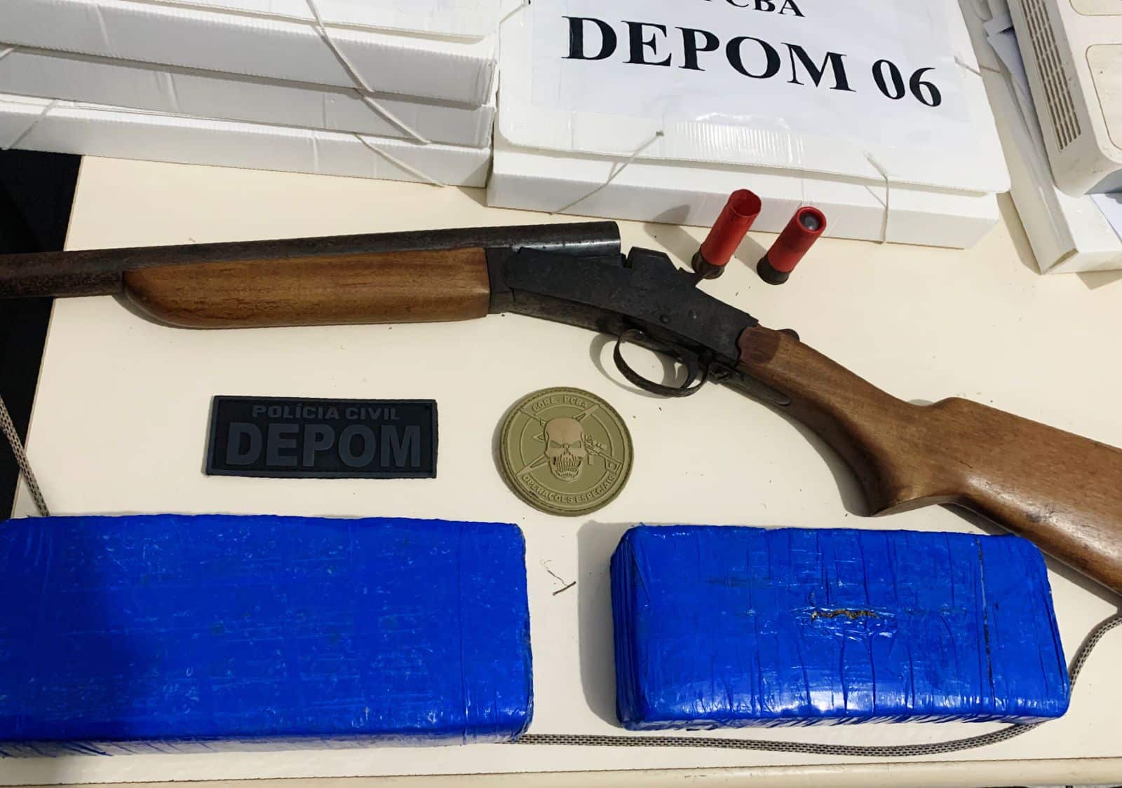 Oito criminosos foram presos em operação na Região Metropolitana