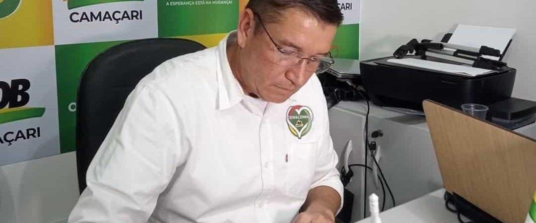 Oswaldinho é oficializado como candidato a prefeito de Camaçari