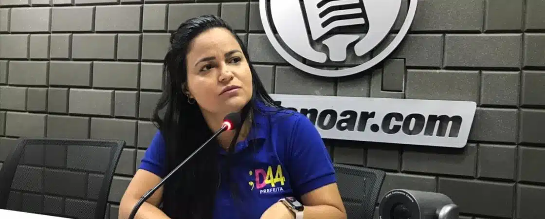 “Farei em 4 anos o que Moema não fez em 16”, afirma Débora Regis