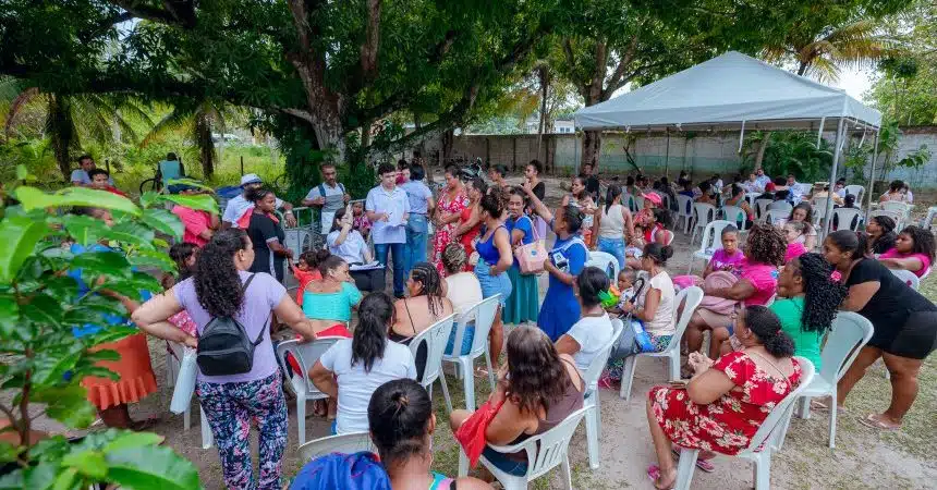 Moradores de Monte Gordo se inscrevem para Minha Casa, Minha Vida