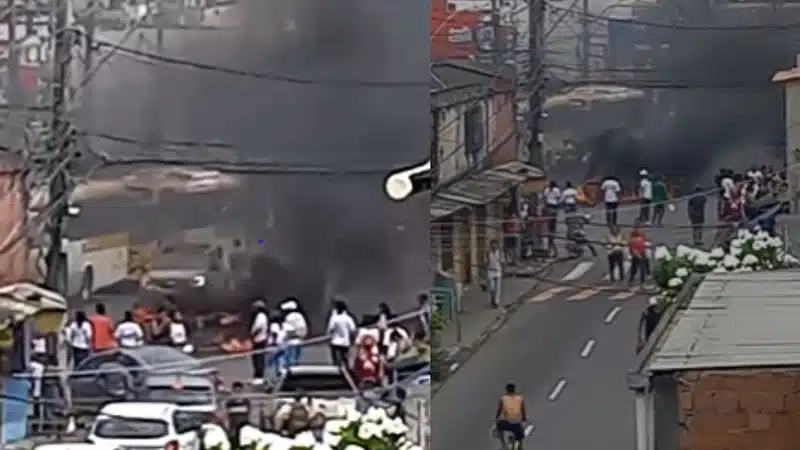 Protesto acontece em Salvador após morte de jovem a mando de facção