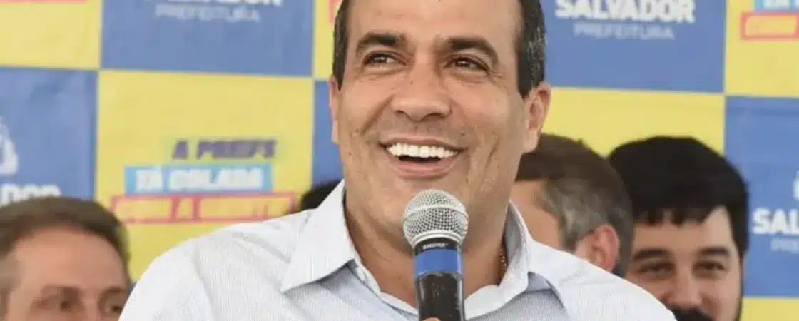 Bruno Reis é reeleito prefeito de Salvador com 78% dos votos