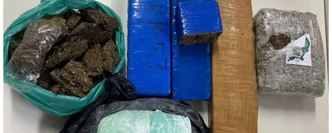 Cocaína e maconha são apreendidas no Mutirão de Abrantes