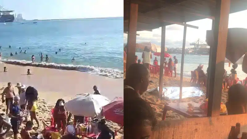 Homem morre afogado em praia de Salvador após resgatar crianças