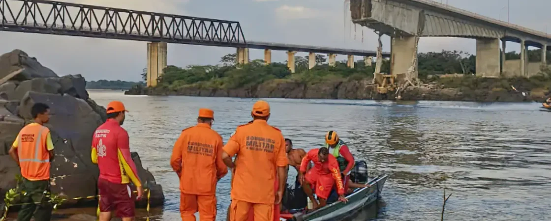 Marinha usa drones e embarcações na busca por desaparecidos no Tocantins